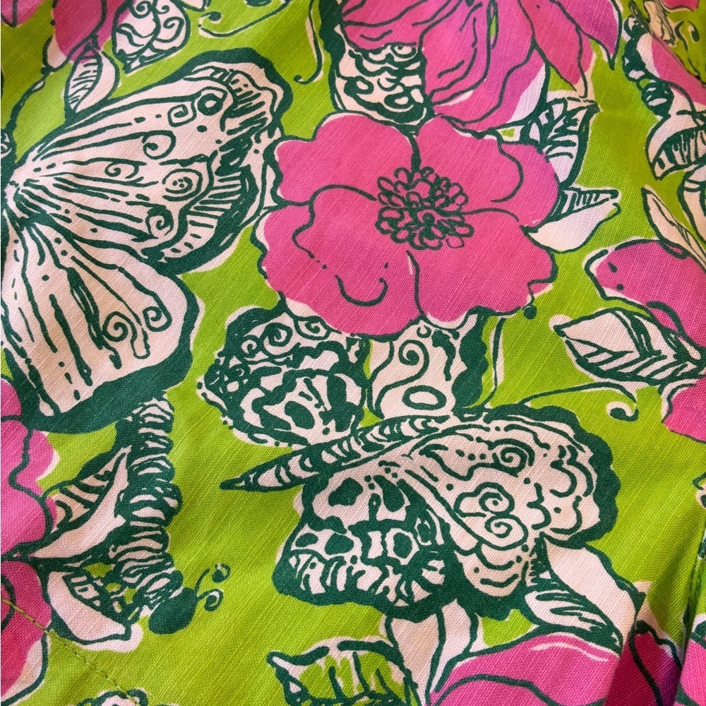 Lilly Pulitzer Bloomin’ Cocoon Callahan Shorts, Size 14, Perfect Summer Short - Picture 8 of 8